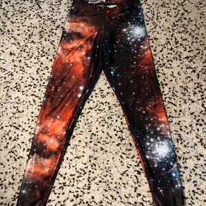 Black Milk Galaxy Red Leggings - Size L - Perfect condition